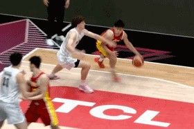 锋线站出来！张博源&amp;amp;陈家政半场合砍22分